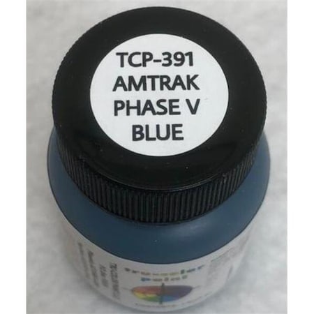Tru-Color Tru-Color 391 1 oz Amtrak Phase V Paint; Blue TCP391